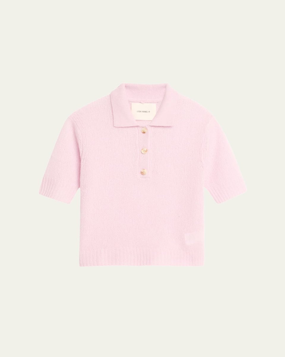 Masy Cashmere Polo Sweater